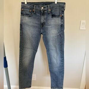 Levi's Men's Slim Washed Blue Jeans